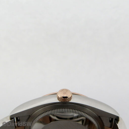 Rolex 126231 Datejust 18K/SS with Slate Roman Diamond VI, IX Dial on Oyster - Image 4