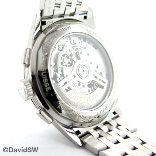 Breitling AB0145 Premier B01 Chronograph with Black Dial on Bracelet - Image 5