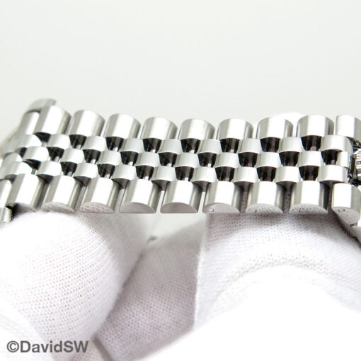 Rolex 116234 Datejust with Silver Stick Dial on Jubilee - Image 8