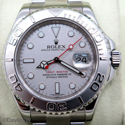 Rolex 116622 Yachtmaster with Platinum Dial - Image 3