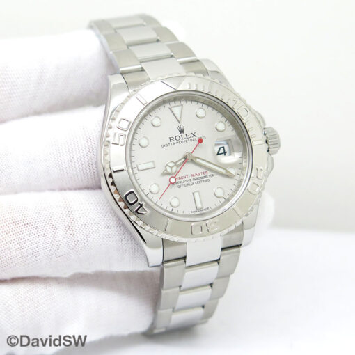 Rolex 116622 Yachtmaster with Platinum Dial