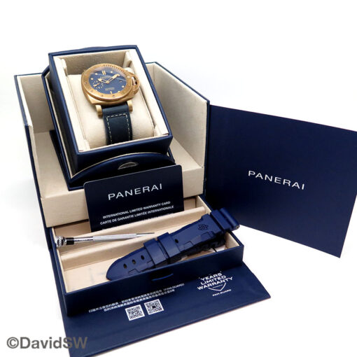 Panerai PAM 1074 Submersible Bronzo Blu Abisso 42mm - Image 2