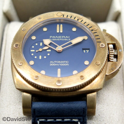 Panerai PAM 1074 Submersible Bronzo Blu Abisso 42mm - Image 3