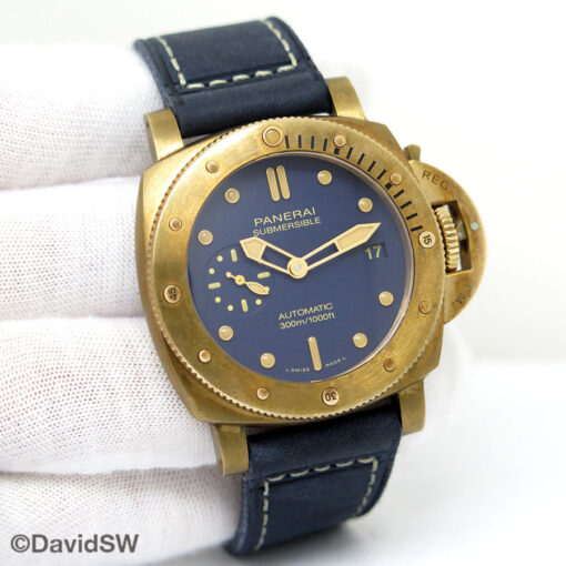 Panerai PAM 1074 Submersible Bronzo Blu Abisso 42mm