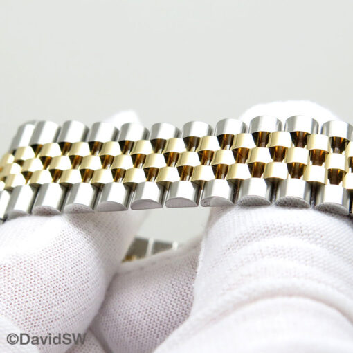 Rolex 126233 Datejust 18K/SS with Olive Green Roman Diamond VI/IX Dial on Jubilee - Image 6