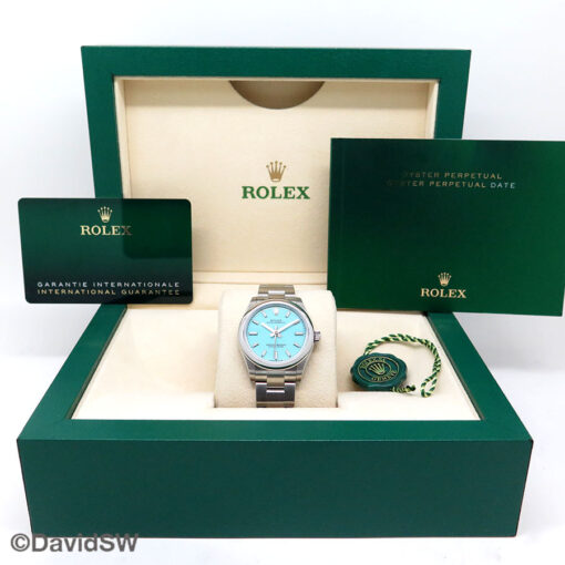 Rolex 277200 Oyster Perpetual 31 with Turquoise Dial - Image 2