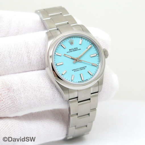 Rolex 277200 Oyster Perpetual 31 with Turquoise Dial