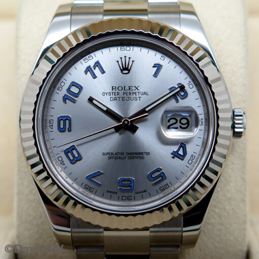 Rolex 116334 Datejust II with Rhodium Arabic Dial on Oyster - Image 3