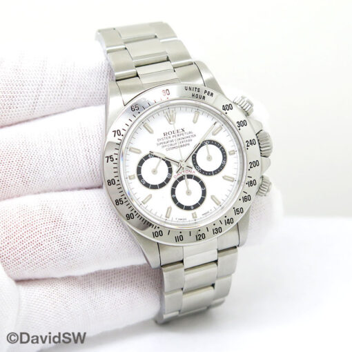 Rolex CPO 16520 Cosmograph Daytona with White Dial
