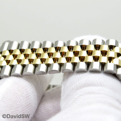 Rolex 126233 Datejust 18K/SS with Champagne Stick Dial on Jubilee - Image 6