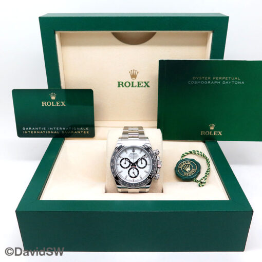Rolex 126500LN Cosmograph Daytona with White Dial (New Model) - Image 2