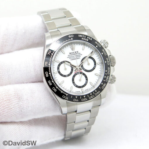 Rolex 126500LN Cosmograph Daytona with White Dial (New Model)