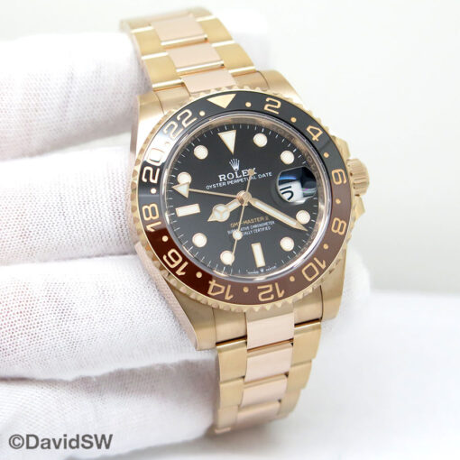 Rolex 126715CHNR GMT Master II 18K Rose Gold