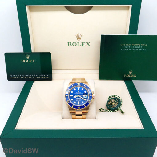 Rolex 126618LB Submariner 41 18K Yellow Gold - Image 2