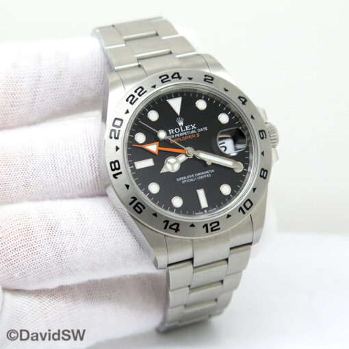 Rolex 226570 Explorer II with Black Dial