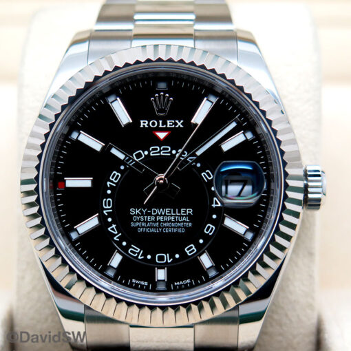Rolex 326934 Skydweller with Black Dial on Oyster - Image 3