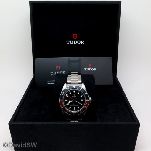 Alternative view of Tudor 79830RB Heritage Black Bay GMT with Red/Blue Bezel