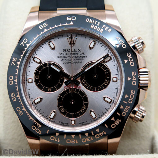 Rolex 116515LN Cosmograph Daytona 18K Rose Gold with Sundust Dial - Image 3