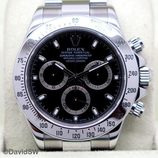Rolex 116520 Cosmograph Daytona with Black Dial - Image 3