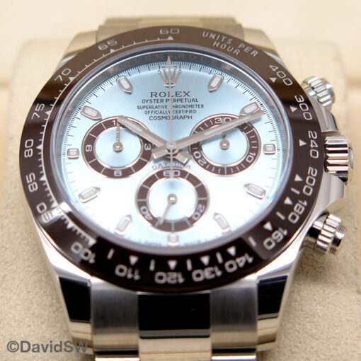 Rolex 116506 Cosmograph Daytona Platinum with Ice Blue Dial - Image 3