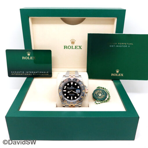 Rolex 126713GRNR GMT Master II 18K/SS on Jubilee - Image 2