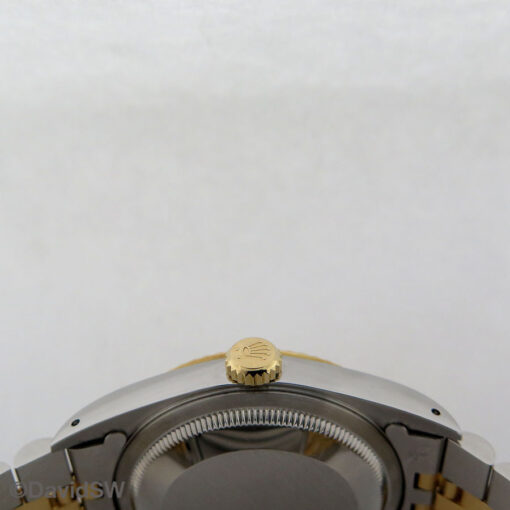 Rolex 16233 Datejust 18K/SS with Champagne Stick Dial on Jubilee - Image 4
