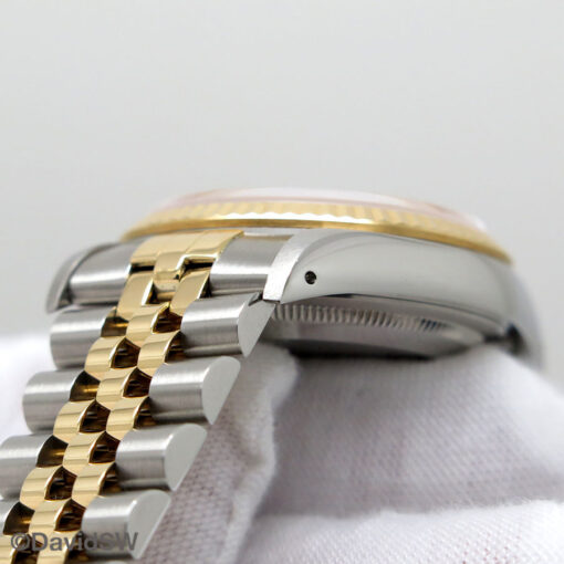 Rolex 16233 Datejust 18K/SS with Champagne Stick Dial on Jubilee - Image 9