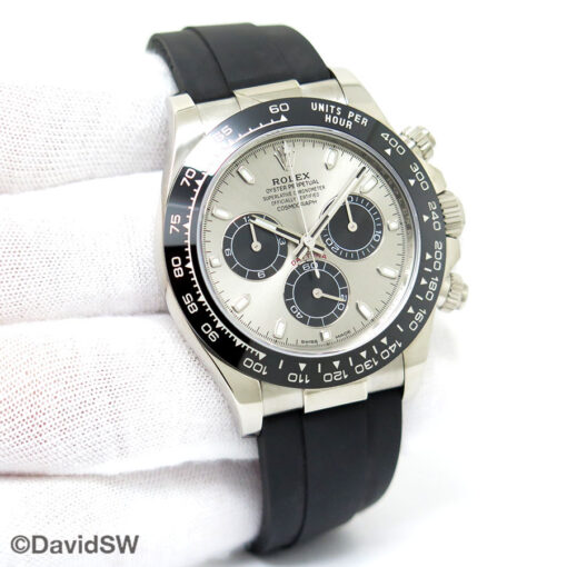 Rolex 116519LN Cosmograph Daytona 18K White Gold with Steel Dial