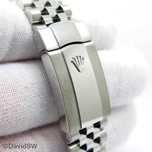 Rolex 126334 Datejust 41 with Slate Roman Dial on Jubilee - Image 7