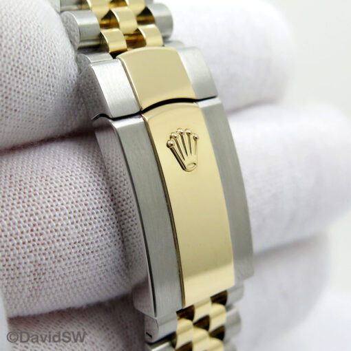 Rolex 126333 Datejust 41 18K/SS with Silver Stick Dial on Jubilee - Image 7