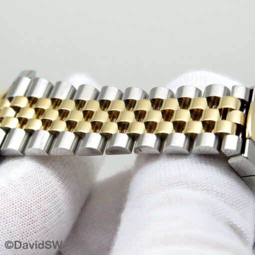 Rolex 126333 Datejust 41 18K/SS with Silver Stick Dial on Jubilee - Image 8