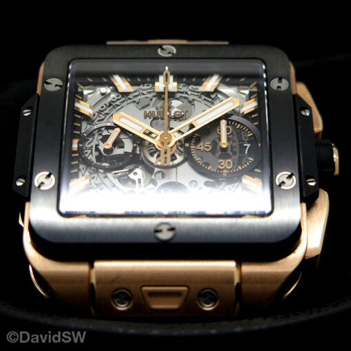 Hublot Square Bang Unico King Gold Ceramic - Image 4