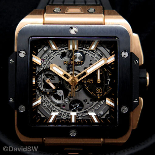 Hublot Square Bang Unico King Gold Ceramic - Image 3