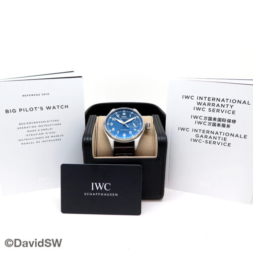 IWC IW5010 Big Pilot Le Petit Prince 7 Days Blue Automatic - Image 2