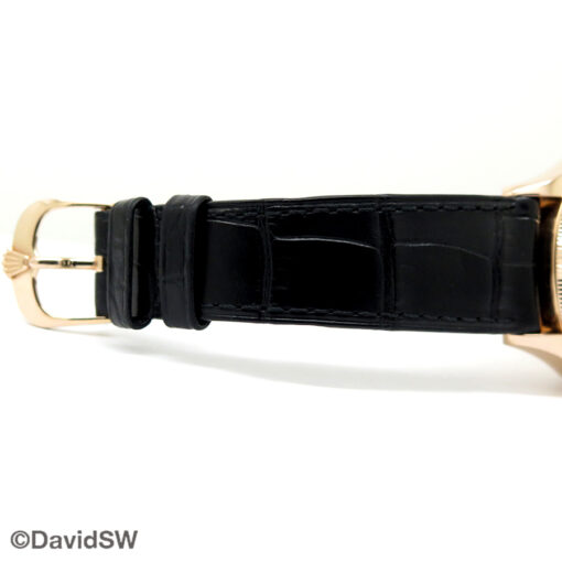 Rolex 50525 Cellini Dual Time 18K Rose Gold - Image 6