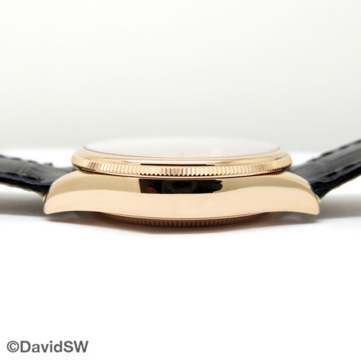 Rolex 50525 Cellini Dual Time 18K Rose Gold - Image 5
