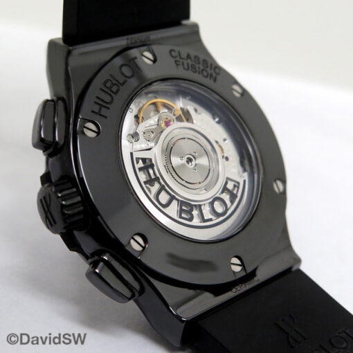 Hublot Classic Fusion Black Ceramic Carbon Fiber Chronograph 42mm - Image 4