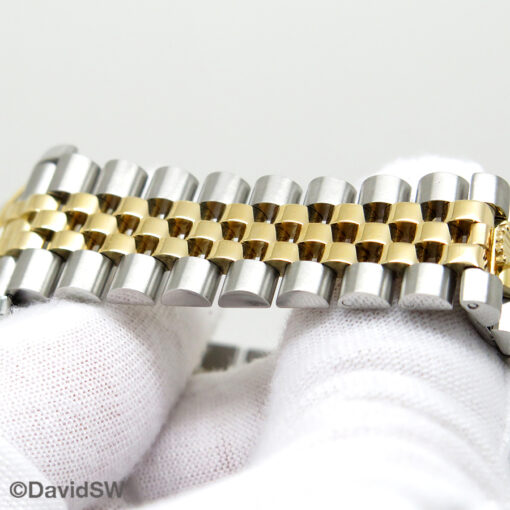 Rolex 116233 Datejust 18K/SS with White Roman Dial on Jubilee - Image 8
