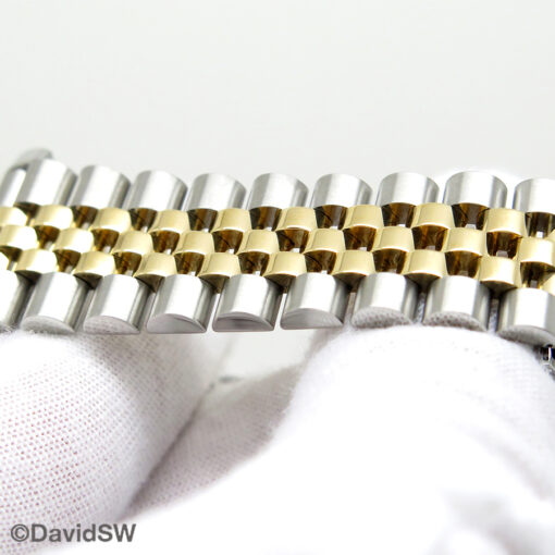 Rolex 116233 Datejust 18K/SS with White Roman Dial on Jubilee - Image 6