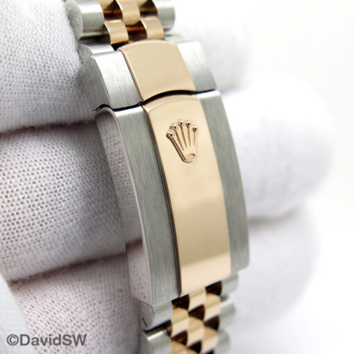 Rolex 126331 Datejust 41 18K/SS with Chocolate Diamond Dial on Jubilee - Image 7