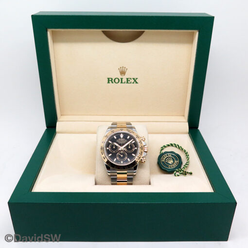 Rolex 116503 Cosmograph Daytona 18K/SS with Black Dial - Image 2