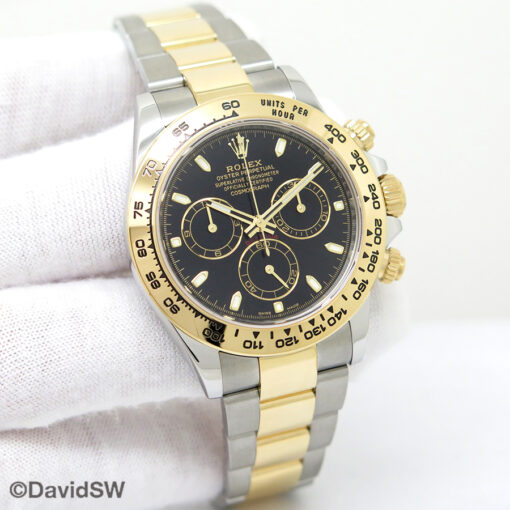 Rolex 116503 Cosmograph Daytona 18K/SS with Black Dial