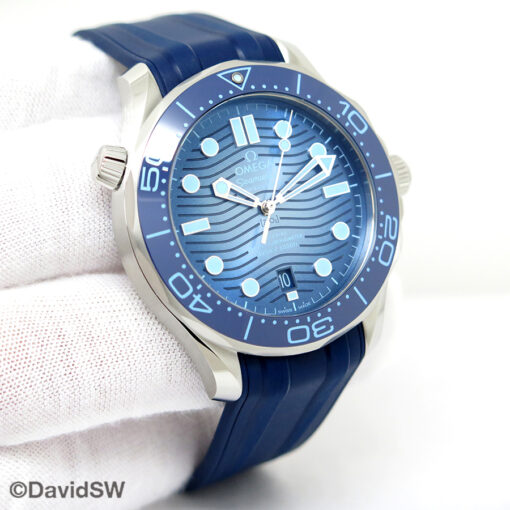 Omega Seamaster Diver 300m "Summer Blue" on Strap