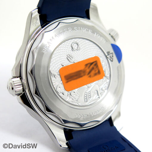 Omega Seamaster Diver 300m "Summer Blue" on Strap - Image 4