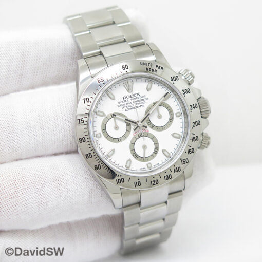 Rolex 116520 Cosmograph Daytona with White Dial