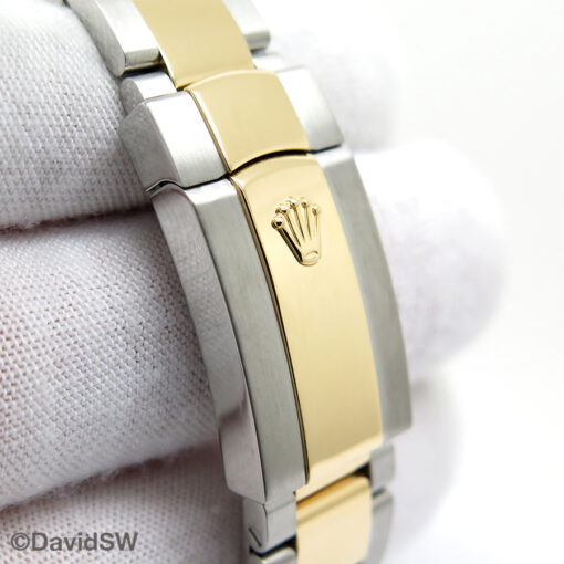 Rolex 116333 Datejust II 18K/SS with Dark Grey Black Roman Dial on Oyster - Image 8