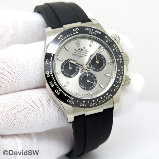 Rolex 116519LN Cosmograph Daytona 18K White Gold with Steel Dial