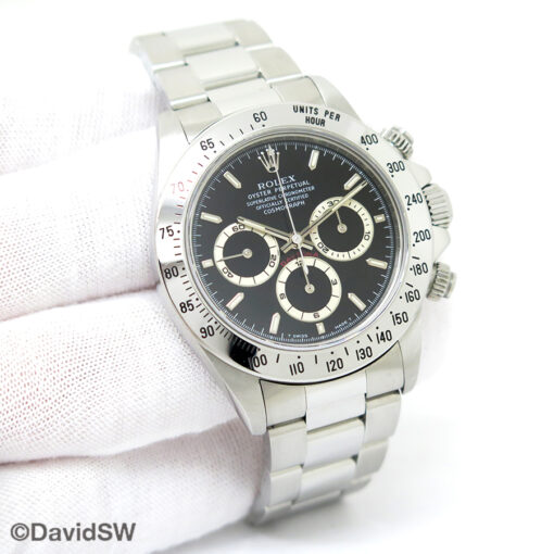 Rolex 16520 Zenith Daytona with Black Dial