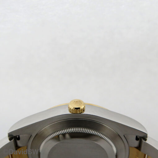 Rolex 116333 Datejust II 18K/SS with Dark Grey Black Roman Dial on Oyster - Image 5