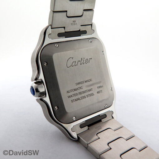 Cartier WSSA0047 Santos de Cartier Large Blue PVD - Image 5